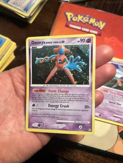 Deoxys Speed Forme Normal Forme Pokemon Card Pair - Image 2