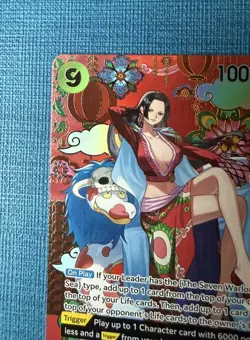 Boa Hancock (SP) The Azure Sea's Seven OP14-112 EN One Piece Card - Image 3