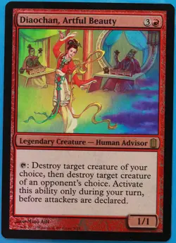 Diaochan, Artful Beauty FOIL Commander's Arsenal NM Rare CARD (466188) ABUGames - Image 1