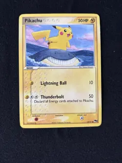 Pokemon TCG Pikachu 12/17 Non Holo POP 5 Series Pokemon Card LP/NM - Image 1