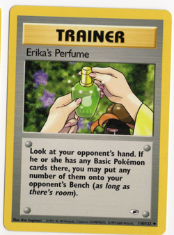 Erika's Perfume 110/132 Gym Heroes TRAINER Pokemon Card - Image 1