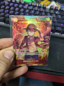 Monkey.D.Luffy Treasure Booster Set ST10-006 the Three Captains Single Card - Image 1