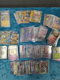 Pokemon Card Lot 380+ Cards (37 Ilustratrion/41 Full Art) See Pics and Descript - Image 2