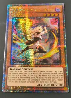 Yu-Gi-Oh! Stampede Sky Striker Ace - Raye QCR Card 1st Edition RA04-EN026 NM - Image 1