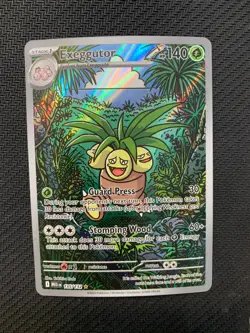 Exeggutor 135/132 Illustration Rare Pokemon Card - Mega Evolutions set - NM - Image 1