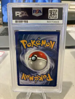 Pokemon TCG 1999 Mewtwo Holo Base Set PSA 7 10/102 Psychic Rare Card - Image 2