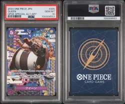 PSA 10 Queen ST04-005 C SP OP08 Special Alt Art One Piece Card Japanese 2024 - Image 3