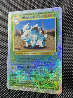 Nidorina 55/110 Reverse Holo Legendary Collection Pokemon Card LP/NM - Image 2