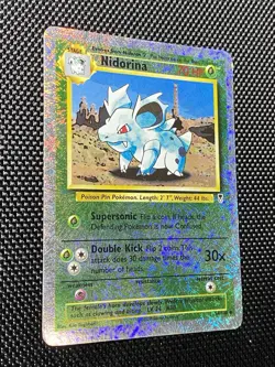 Nidorina 55/110 Reverse Holo Legendary Collection Pokemon Card LP/NM - Image 3
