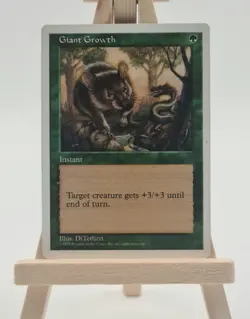 Giant Growth Fifth Edition (5ED) Magic Karte MTG (Riesenwuchs) - Image 1