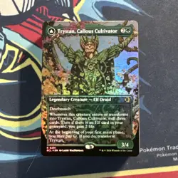Trystan, Callous Cultivator (Borderless) Foil 0291 Lorwyn Eclipsed MTG NM - Image 1