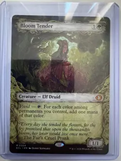 Bloom Tender #0324 Showcase Non-Foil Lorwyn Eclipsed NM MTG ENG - Image 1