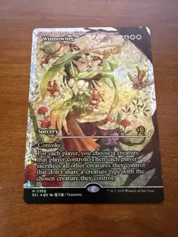 Winnowing - Showcase Fracture Foil - NM/UP - ECL EN M 0392 - Lorwyn Eclipsed - Image 1