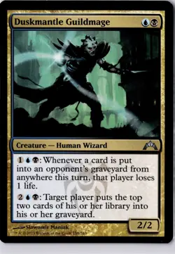 Duskmantle Guildmage Gatecrash Regular LP U 158/249 - Image 1