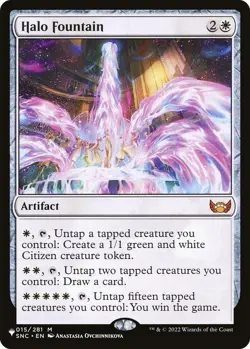 Halo Fountain The List Reprints Mythic NM Magic: The Gathering 015/281 Normal - Image 1