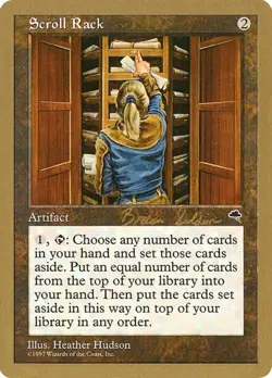 Scroll Rack World Championship Decks 1998 HP MTG - Image 1