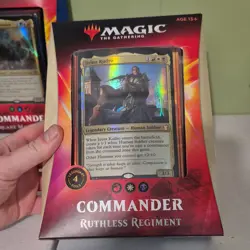 Magic The Gathering: Commander - Ruthless Regiment Deck - Jirina Kudro - Sealed - Image 1