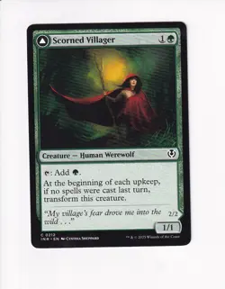 MAGIC THE GATHERING MTG INNISTRAD REMASTERED SCORNED VILLAGER (#1) - Image 1