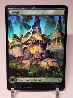 Forest (Chocobo Track Foil) Commander: Final Fantasy Foil - Image 1