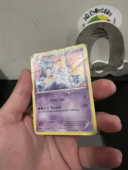 Pokemon Card 2013 Mewtwo Holo 53/113 2013 Legendary Treasures Heavily Played - Image 2