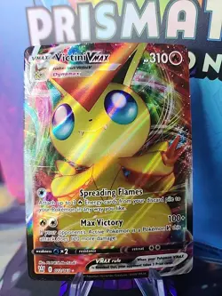 Victini VMAX 022/163 Battle Styles Full Art Ultra Rare Holo Pokemon Card - Image 1