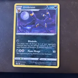 Umbreon New 2025 McDonalds Happy Meal Pokemon Dragon Discovery Card 009/015 - Image 1