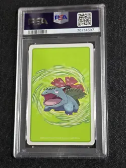Pokemon 2004 Vulpix 7 Of Diamonds LeafGreen Playing Card Japanese PSA 9 - Image 2