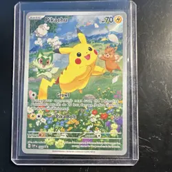 Pokemon Pikachu 088 SVP Scarlet & Violet Promo Holo English TCG Card - Image 1