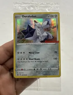 Pokemon TCG Duraludon Black Star Promo (Gamestop Exclusive) SWSH028 Sealed - Image 1