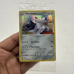 Pokemon TCG Duraludon Black Star Promo (Gamestop Exclusive) SWSH028 Sealed - Image 2