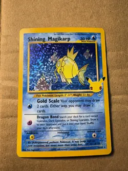 Pokemon Shining Magikarp 66/64 Holo Celebrations Classic Collection NM - Image 1