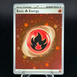 HD COSMOS HOLO Basic Fire Energy SVE 002 - Pokemon 151 - Image 1