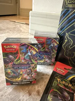 Pokemon Phantasmal Flames Mega Charizard UPC, 2 Booster Bundle, 2 Three Pk Blist - Image 2