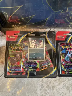 Pokemon Phantasmal Flames Mega Charizard UPC, 2 Booster Bundle, 2 Three Pk Blist - Image 3