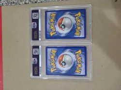 Pokemon HG&SS Darkrai & Cressalia Triumphant-Legend Holo #100 and #99 EX MT 6 - Image 2