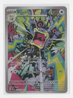 Pokemon TCG Loudred Holo SV04: Paradox Rift #212/182 - Image 1