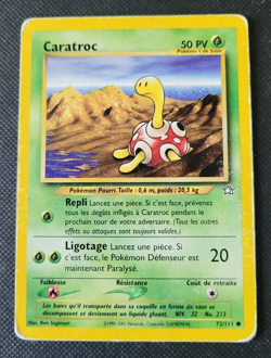 Carte Pokemon N°72/111 Caratroc - Wizards Neo Genesis - VF - Image 1