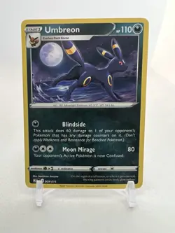 2025 Pokemon McDonald's Dragon Discovery Promo Umbreon 009/015 NM - Image 1