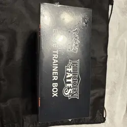 Pokemon TCG Hidden Fates Elite Trainer Box New and Sealed.Two small holes pictur - Image 3