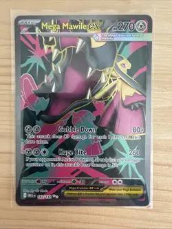 Pokemon Mega Mawile EX 162/132 Secret Rare Full Art Holo - Mega Evolutions - Image 1