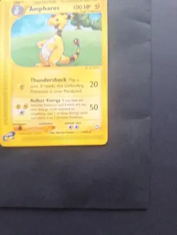Pokemon TCG Ampharos #1/147 Non-Holo Aquapolis 2002 E Reader Vintage 2002 - Image 4