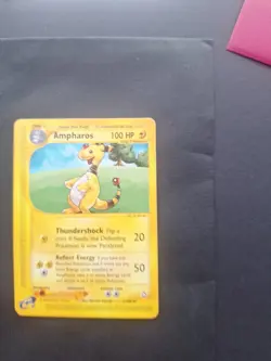 Pokemon TCG Ampharos #1/147 Non-Holo Aquapolis 2002 E Reader Vintage 2002 - Image 5