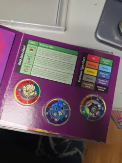 1999 Pokemon Battling Coin Game Lot 27 Coins 9 Packs - Image 3