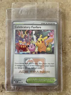 SEALED Celebratory Fanfare • NM • 2025 Ace Trainer Reward Promo • Pokemon TCG - Image 1
