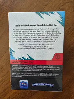 Pokemon Journey Together Booster Bundle Brand New Sealed 6 Booster Packs - Image 2