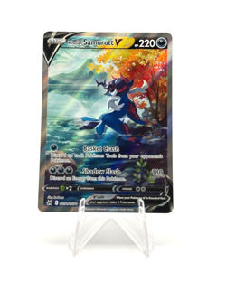 Pokemon Hisuian Samurott V (Galarian Gallery) Ultra Rare Crown Zenith GG51/GG70 - Image 1