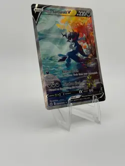 Pokemon Hisuian Samurott V (Galarian Gallery) Ultra Rare Crown Zenith GG51/GG70 - Image 3