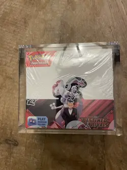 Pokemon Scarlet Violet Destined Rivals Booster Box New Sealed with Acrylic Case - Image 1