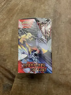 Pokemon Scarlet Violet Destined Rivals Booster Box New Sealed with Acrylic Case - Image 5