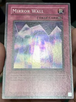 Yugioh 2010 Mirror Wall PSV-016 Super Rare LP w/Tracking - Image 5